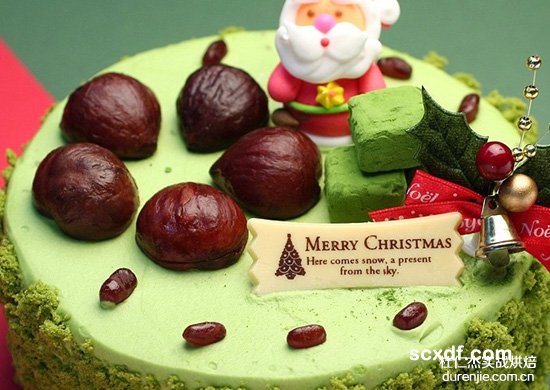 甜蜜西点蛋糕为圣诞加分杭州杜仁杰西点蛋糕专业学生作
