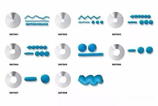 学习蛋糕裱花需要哪些裱花嘴